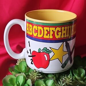 Colorful Alphabet Mug